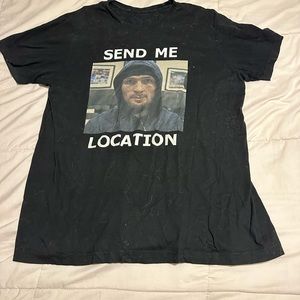 Khabib Nurmagomedov SEND LOCATION UFC t shirt XL